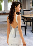 Dayami Trumpet/Mermaid V-neck Court Train Wedding Dress BF2P0013714