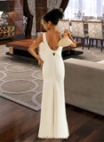 Emilie Trumpet/Mermaid Scoop Neck Floor-Length Wedding Dress BF2P0013727