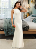 Janice Trumpet/Mermaid Floor-Length Wedding Dress BF2P0013762