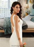 Janice Trumpet/Mermaid Floor-Length Wedding Dress BF2P0013762