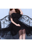 2024 New Arrival Homecoming Dresses Sweetheart Tulle With Applique And Cape