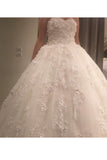 2024 Spaghetti Straps Wedding Dresses A Line Tulle With Applique