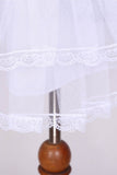 White 3 Tiers Tulle Children Petticoats