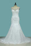 2024 Off The Shouider Wedding Dresses Lace With Beading Mermaid