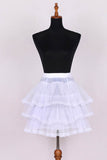 White 3 Tiers Tulle Children Petticoats