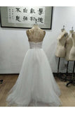 Sweetheart Ball Gown Wedding Dresses Tulle Floor Length With Beading&Appliques