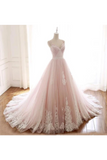 Tulle Iovry Appliques SweetHeart Neckline Cathedral Train Wedding Dress