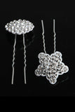 Beautiful Alloy Ladies' Hair Jewelry （two Pieces）#Ssxf-052