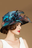 Ladies' Eye-Catching Organza With Bowler/Cloche Hat