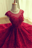 Short Evie Lace Homecoming Dresses Dress Red Sexy Party Dress CD1180