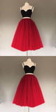 Custom Made Splendid Short Two Piece Short Tulle Trinity Homecoming Dresses A Line Gowns CD1868