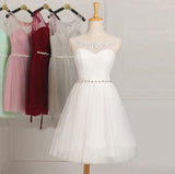 Tulle Short Dress Elegant Gown Party Dress Homecoming Dresses Yesenia CD3730