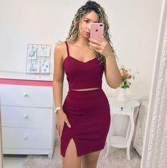 Two Piece Satin Kimberly Homecoming Dresses A-Line V Neck Short CD7037