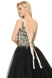 2024 New Arrival Quinceanera Dresses V Neck Tulle With Beading&Appliques