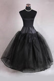 Women Tulle Netting Floor Length 3 Tiers Petticoats P019